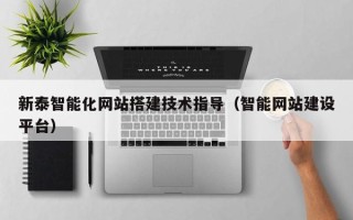 巨野新泰智能化网站搭建技术指导（智能网站建设平台）